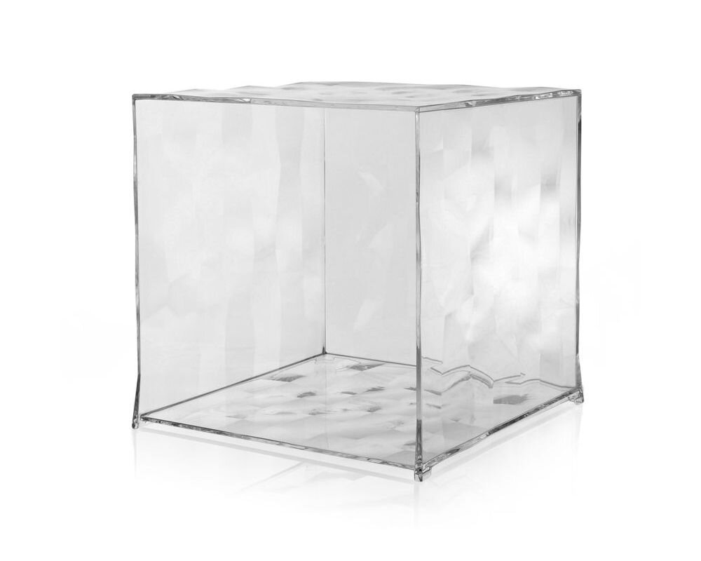 Optic Cube Table by Kartell Furniture Tables Optic Cube Table by Kartell Furniture Tables
